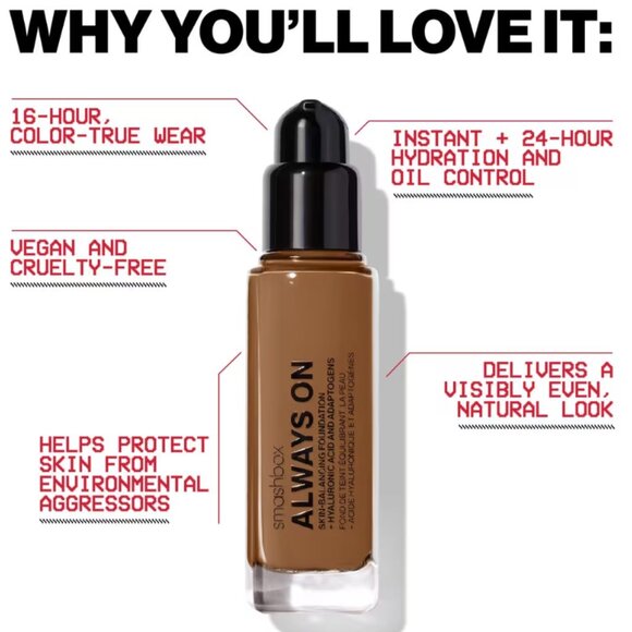 Smashbox Always On Foundation F20N - Picture 6 of 8